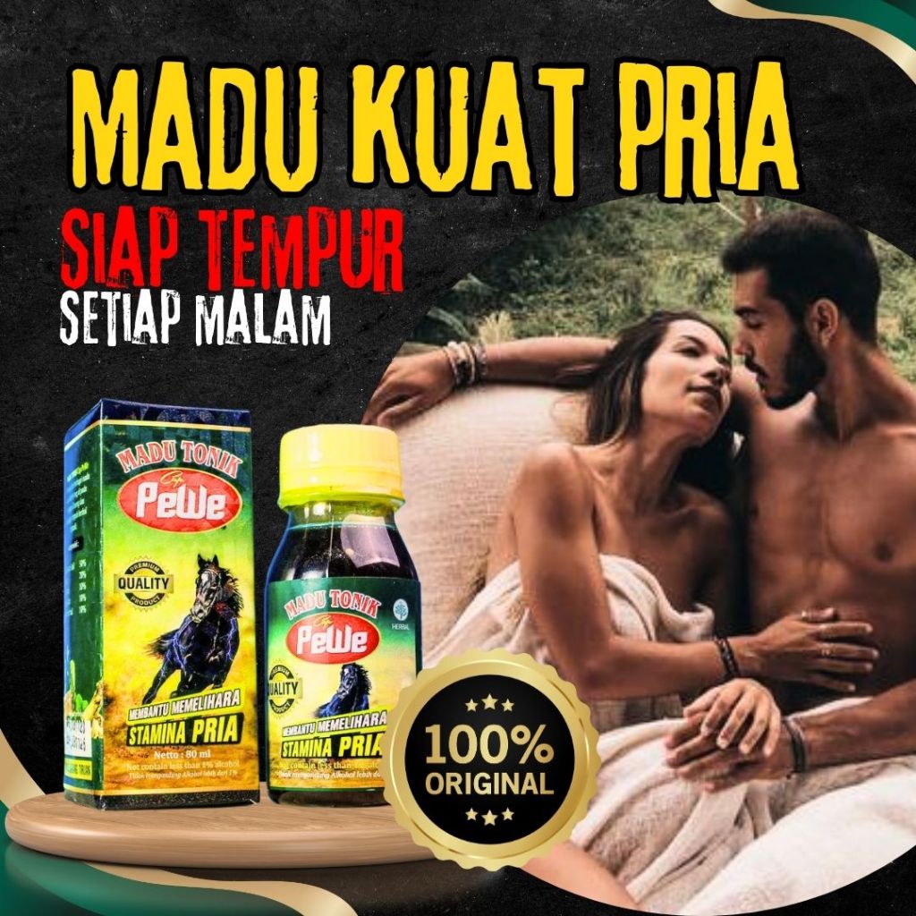 

MADU PEWE ORIGINAL - Madu Stamina Pria: Kuat dan Tahan Lama di Ranjang - Asli Bergaransi Terlaris