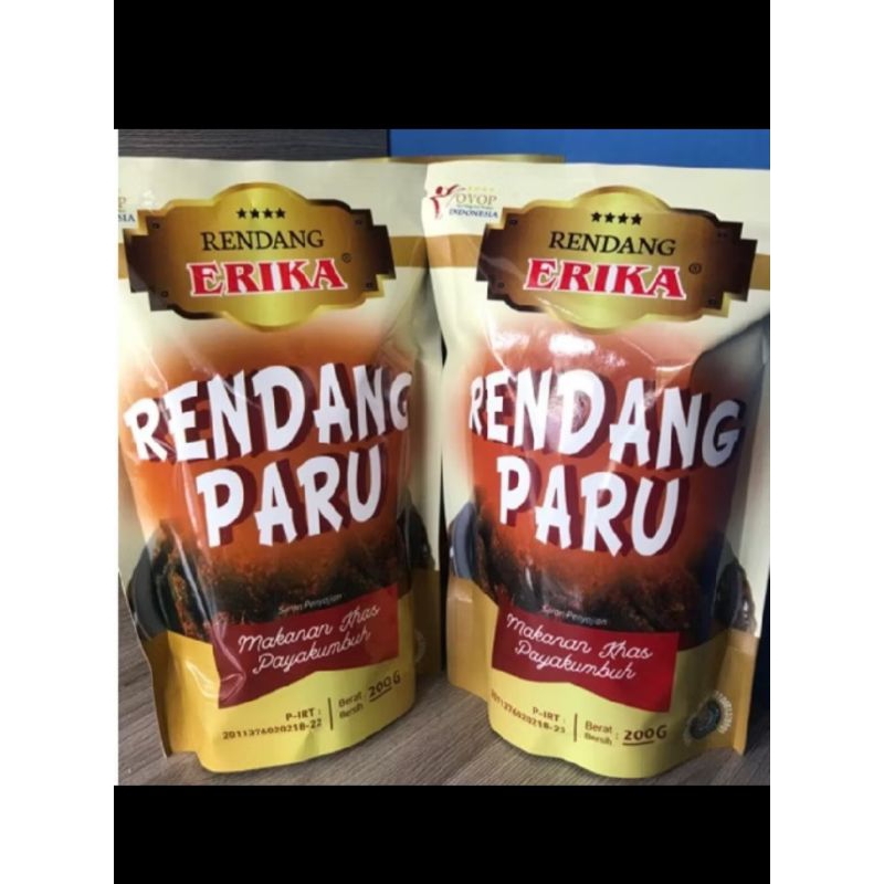 

Rendang Paru Erika