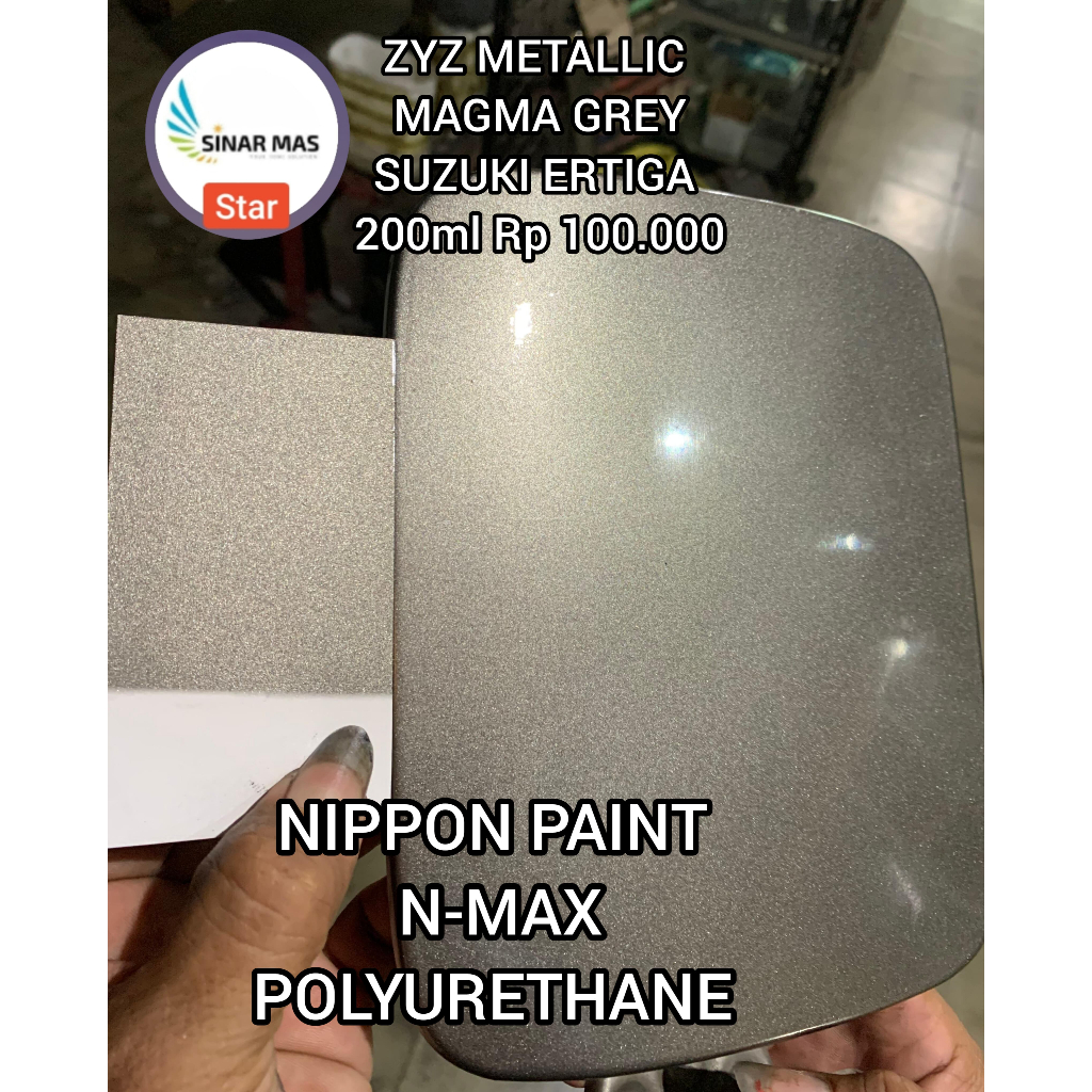 Cat ZYZ METALLIC MAGMA GREY SUZUKI ERTIGA Cat Mobil/Motor cat PU cat Nippon Paint cat polyurethane c