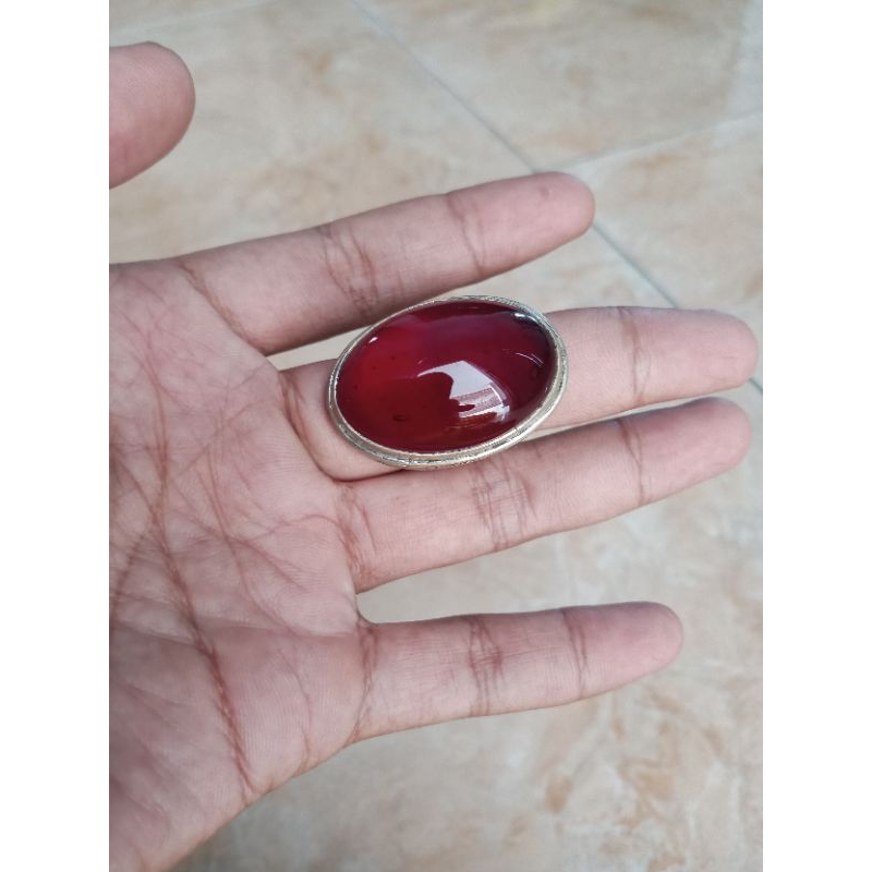 akik merah siyem jumbo