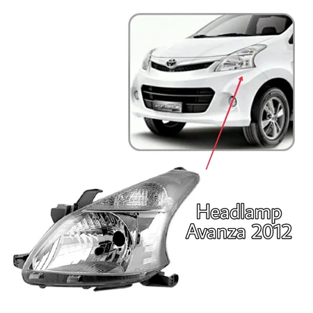 (Acc) HEADLAMP Lampu depan mobil ALL NEW AVANZA 2012 - 2014 KIRI KANAN