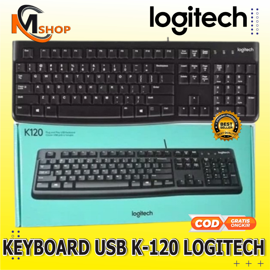 Keyboard Logitech USB Kabel K-120 Logitech K120