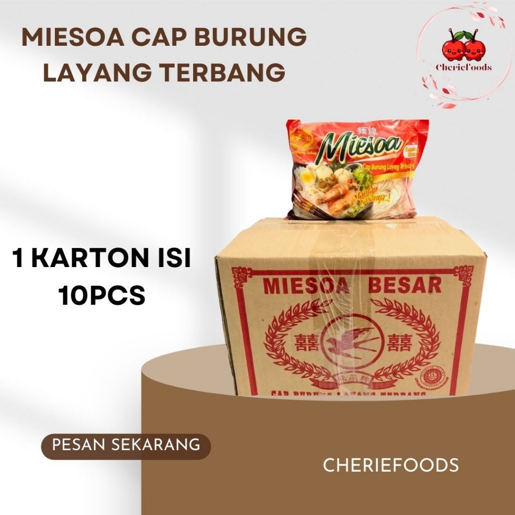

MIE SOA CAP BURUNG LAYANG 1 DUS isi 10pcs