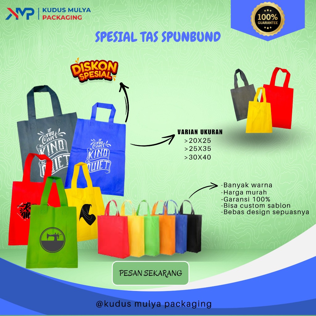 

TOTEBAG CUSTOM SABLON / GOODIE BAG CUSTOM