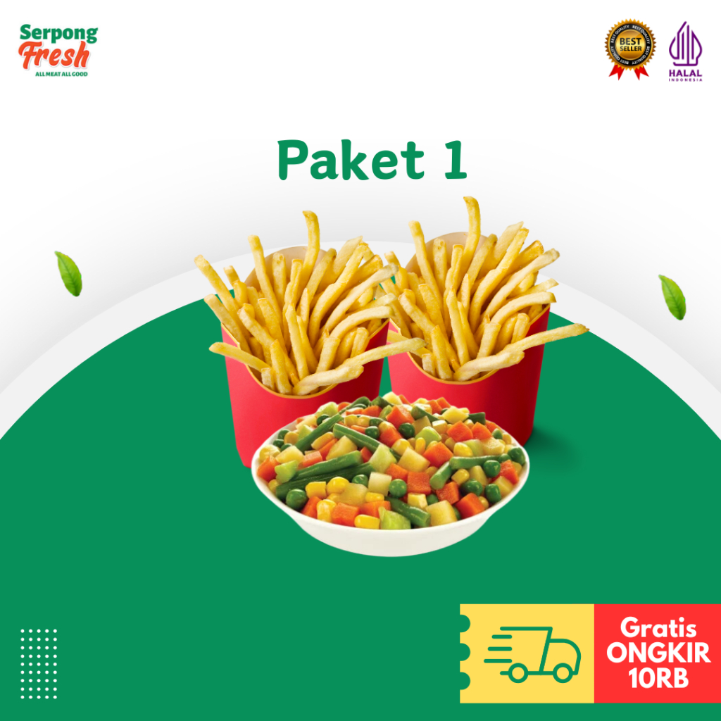 

Paket Aneka Produk Frozen Food Kentang Mix Veggie Beef Sauce