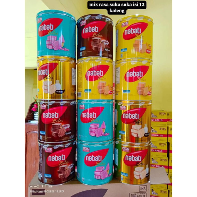 

NABATI WAFER BITES KALENG 240g