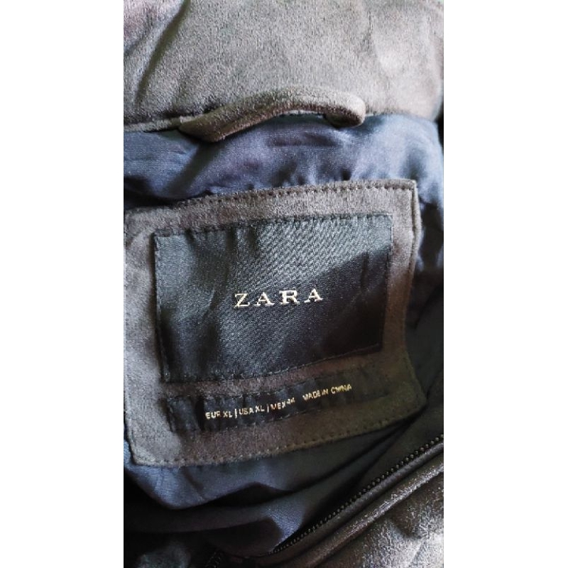 Jacket Zara Man Suede