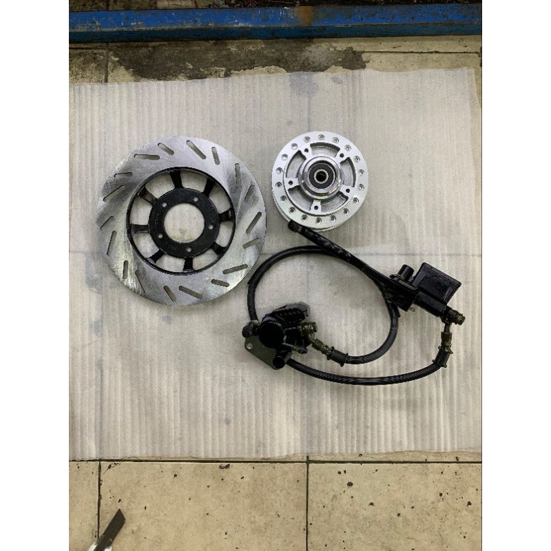 pengeriman cakram set depan gl pro honda win