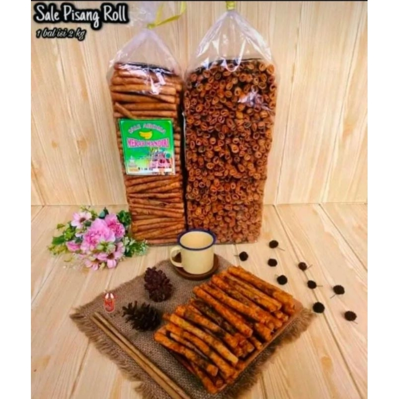 

Olahan sale pisang | Sale lidah dan Sale roll