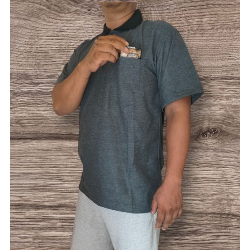 kerah polo shirt kerah dewasa kerah polos saku