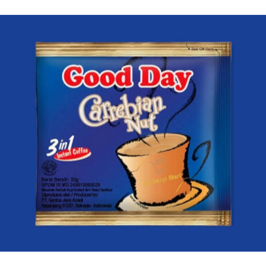 

Kopi Good Day Carrebian Nut 10s/20g