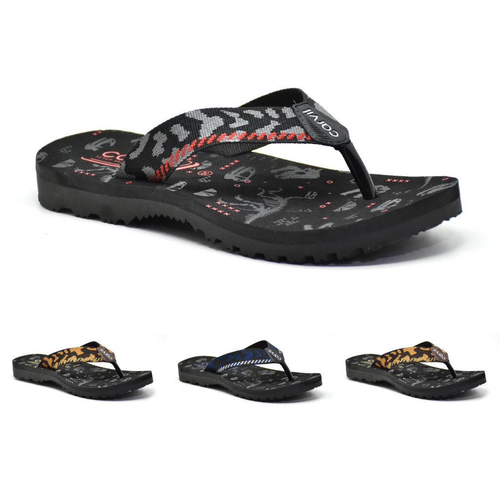 Carvil Hero Sandal Anak Laki-laki 28-32 Sendal Jepit Outdoor Kecil Monters Pico Collen Roger Suga De