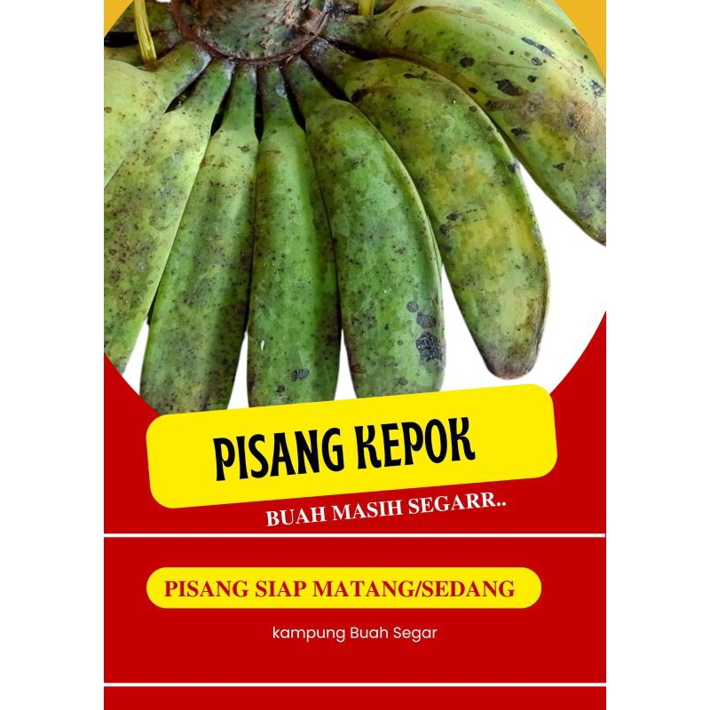 

pisang kepok 1kg kuning /putih