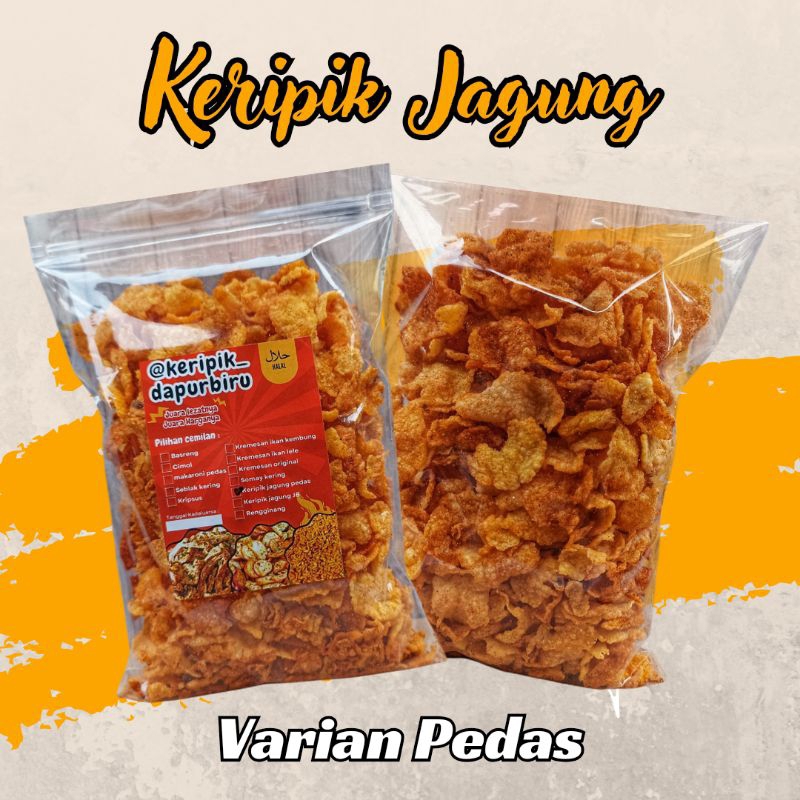 

Keripik jagung pedas