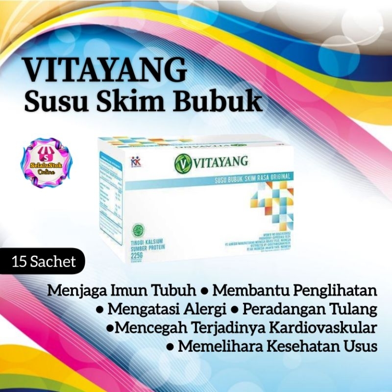 

Vitayang Susu Skim Bubuk Rasa Original Susu Colostrum Kk Indonesia
