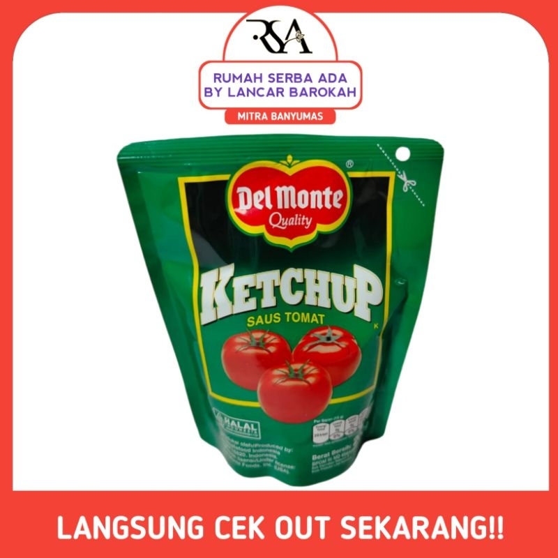 

Del Monte Ketchup Saus Tomat 200 gram