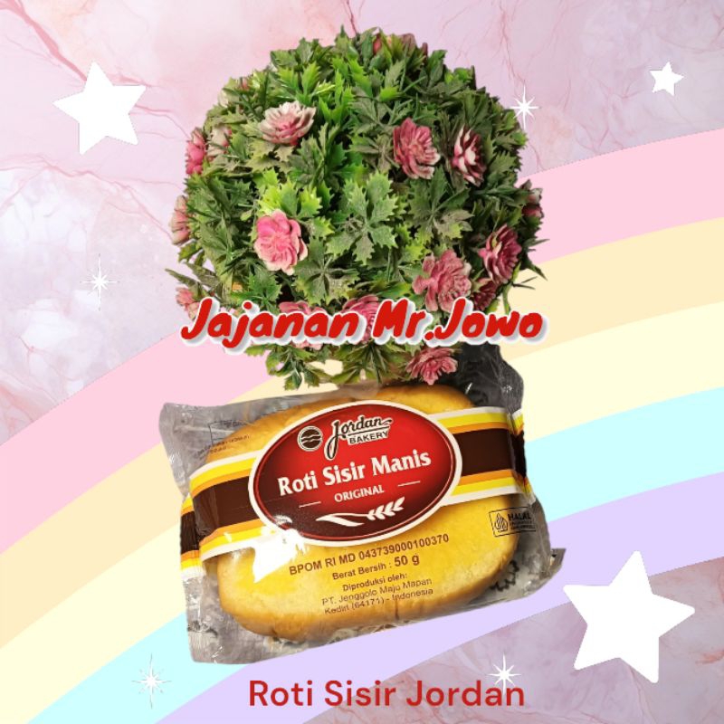 

Roti Sisir Jordan (isi 5pcs)