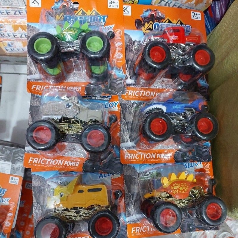 PROMO 6.6 MONSTER TRUCK ALLOY BIGFOOT FRICTION POWER BIGFOOT OFF ROAD SERIES MATERIAL MONSTER TRUCK 