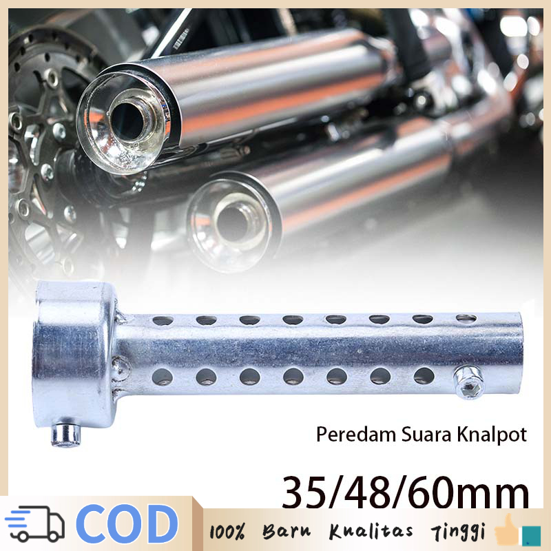 Peredam Knalpot Db Killer Knalpot Peredam Suara Knalpot Keperakan Peredam Suara Knalpot Untuk Motor-
