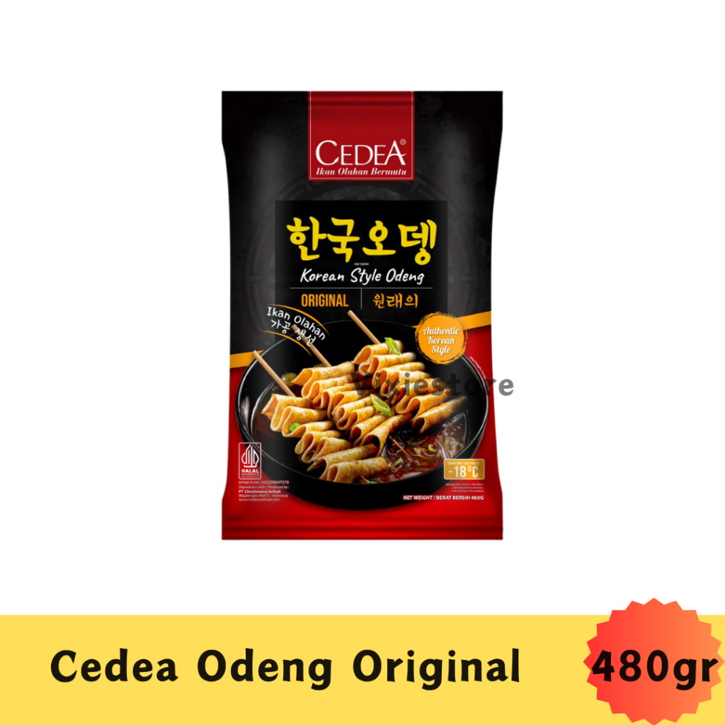 

Cedea Korean Style Odeng Original 480gr - Korea