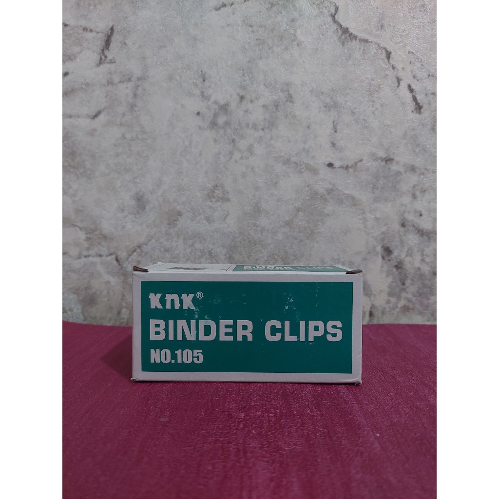 

Penjepit Kertas/KnK Binder Clips N0.105