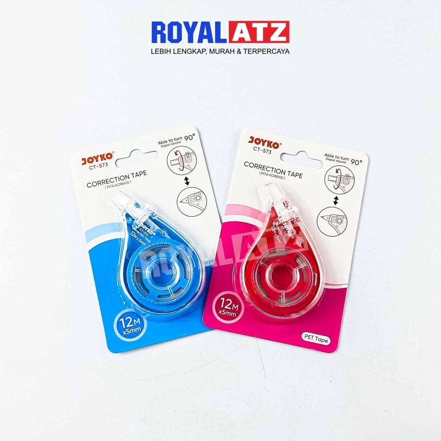 

Correction Tape / Tip Ex Kertas CT-573 Joyko