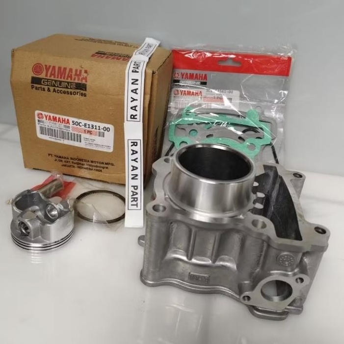 blok seher 50C Jupiter mx new 135 Jupiter mx new 135 blok topset komplit piston kit