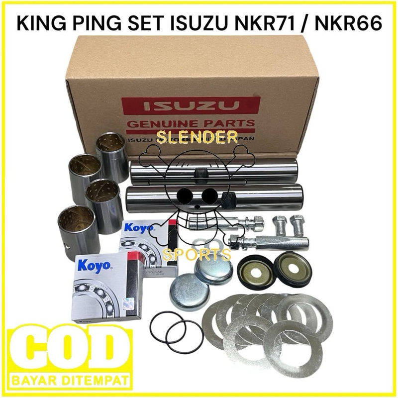 KING PIN SET ISUZU NKR71 - KING PEN KIT ISUZU ELF NKR71 NKR66 - KING PIN ISUZU