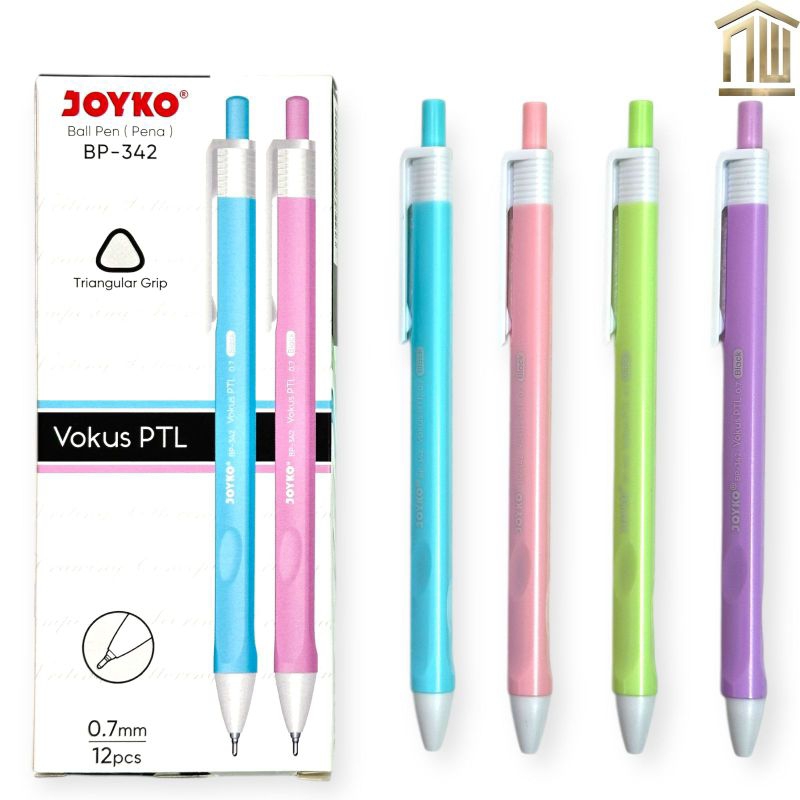 

Pulpen / Ballpoint Joyko Vokus Pastel BP-342 (Lsn)