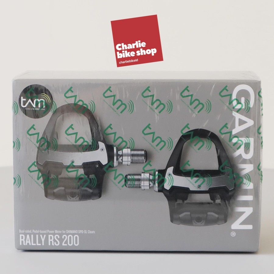 GARMIN Pedal Rally RS200 Dual-sensing Power Meter - GARANSI RESMI TAM