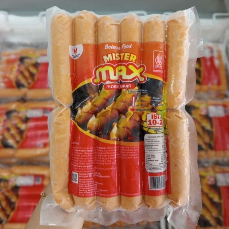 

MISTER MAX Sosis Bakar Mini 500gr