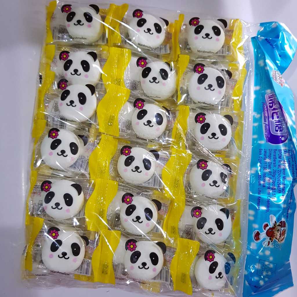 

Marshmallow Panda Aneka Rasa Buah Viral