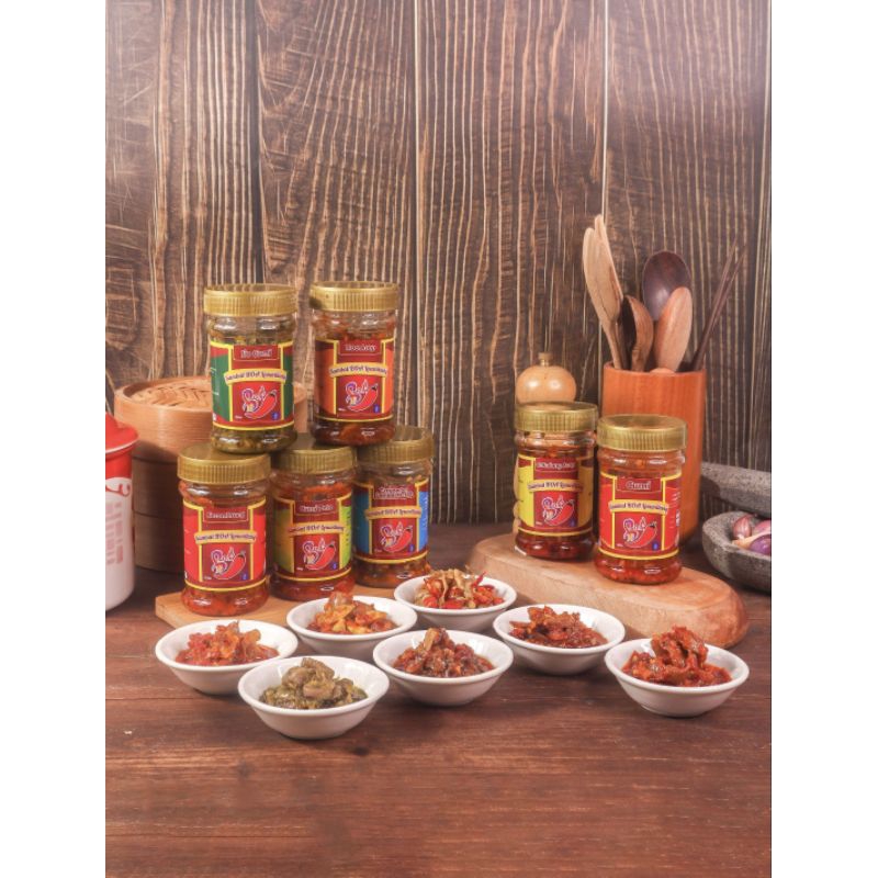 

Sambal BOA - Teri Medan Sambal Matah Enak 120 gram