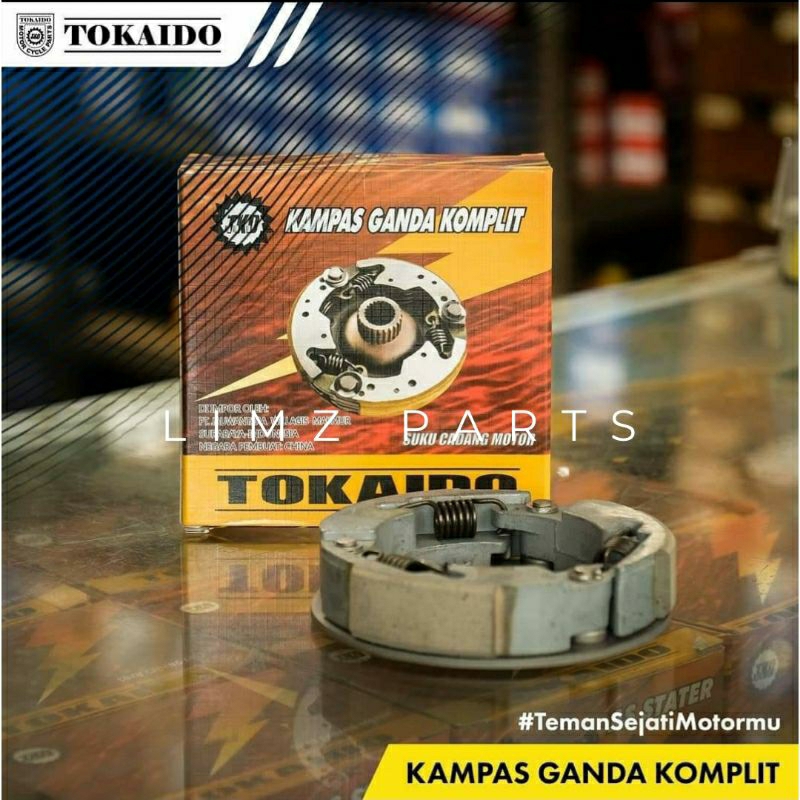 KAMPAS GANDA KOMPLIT ASSY TOKAIDO. TERSEDIA SZK & YMH: SPIN125, NMAX150, MX, JUPITER Z, VEGA ZR,MIO 