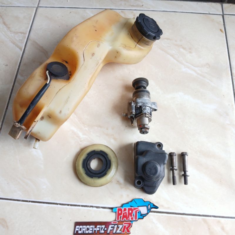POMPA OLI SAMPING SET TABUNG TUTUP DAN GEAR ORIGINAL ASLI YAMAHA FIZR F1ZR FIZ FORCE1