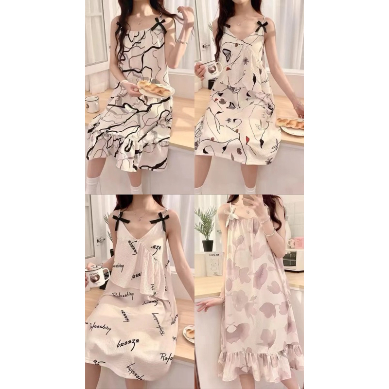 daster tali/daster selutut/daster korea/daster lucu/daster karakter/daster kaos