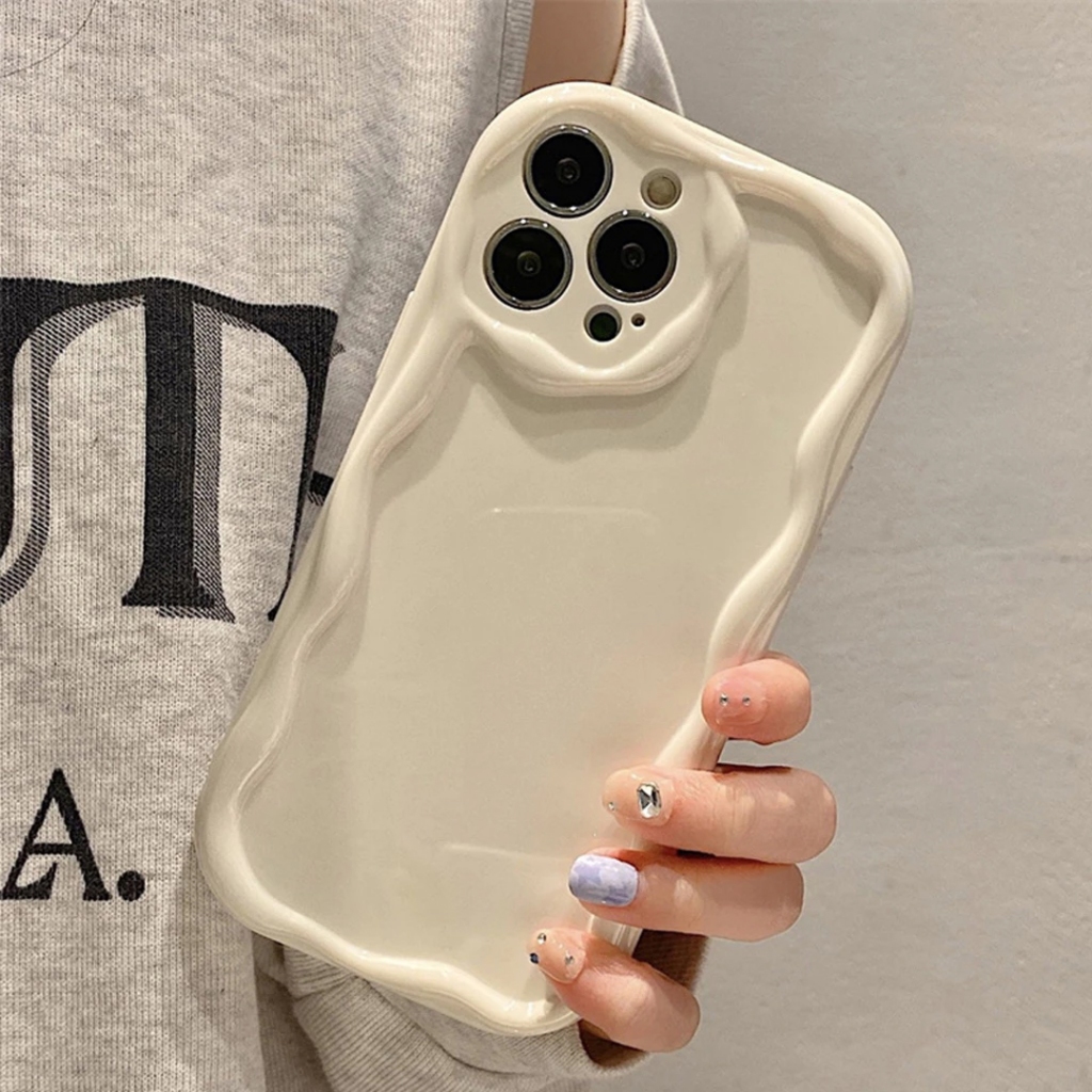 CASE CURLY FOR HP VIVO Y12S / Y20S / Y20 - Case Gelombang - Case Vivo - Case Curly Wave - Case Terba