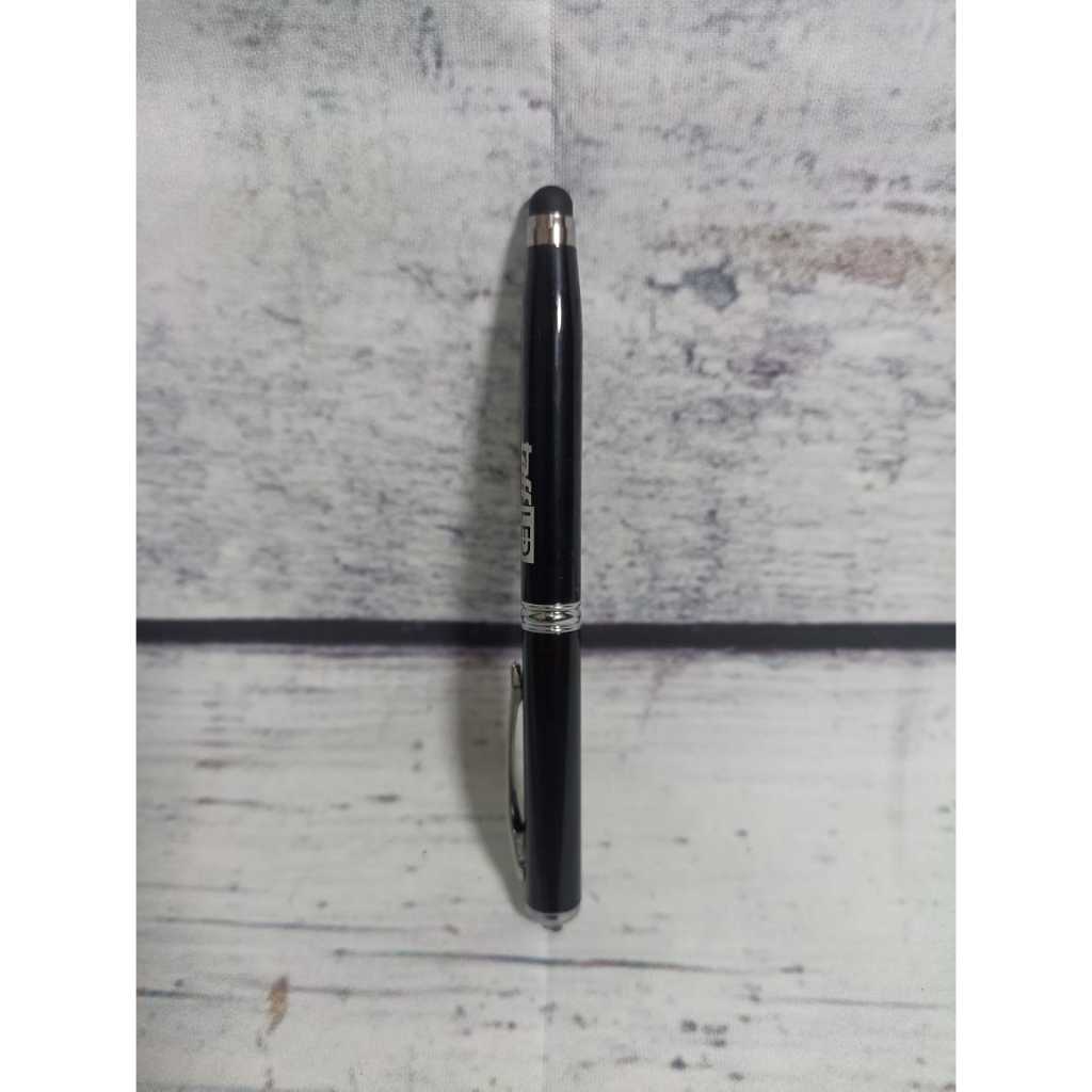 

Pulpen 4in1 Senter Laser Pointer Pen dan Stylus Tinta Hitam