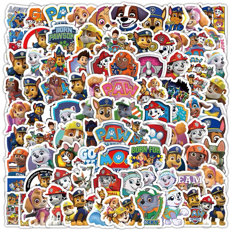 

100 PCS - Stiker Paw Patrol / lucu / Stiker Anak