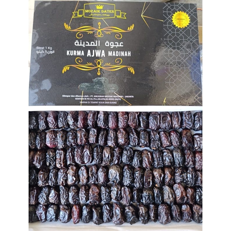 

Kurma Ajwa Mozaik premium 1kg