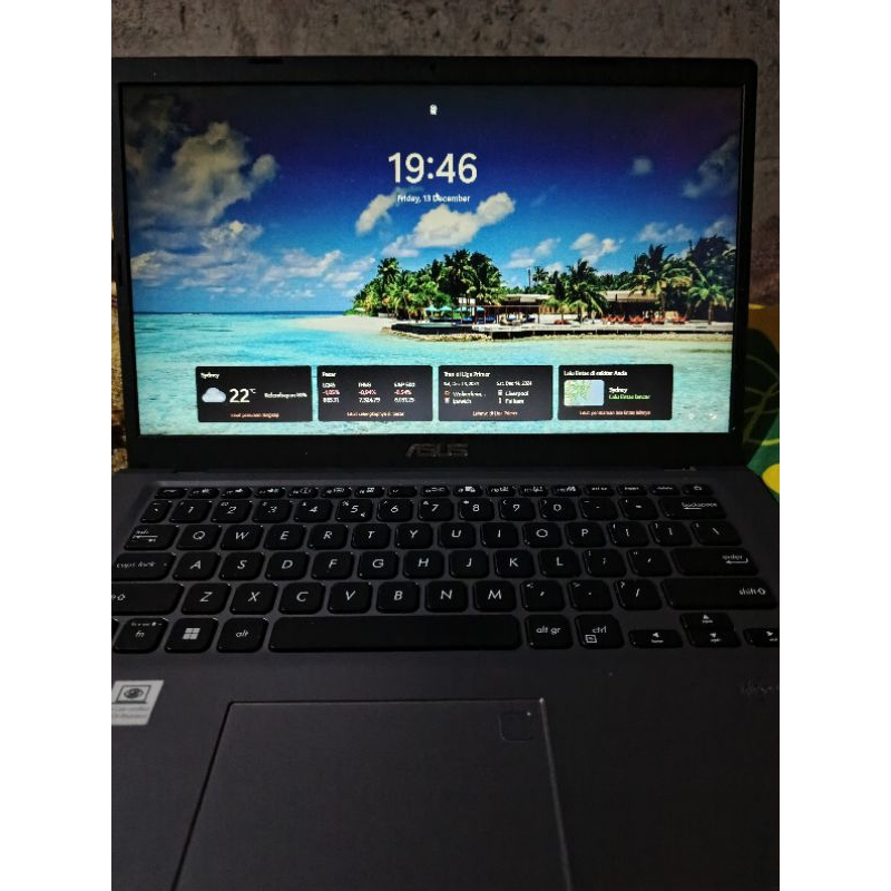 [BONUS TAS] Laptop Asus Expertbook P1412CEA Second bekas pemakaian pribadi