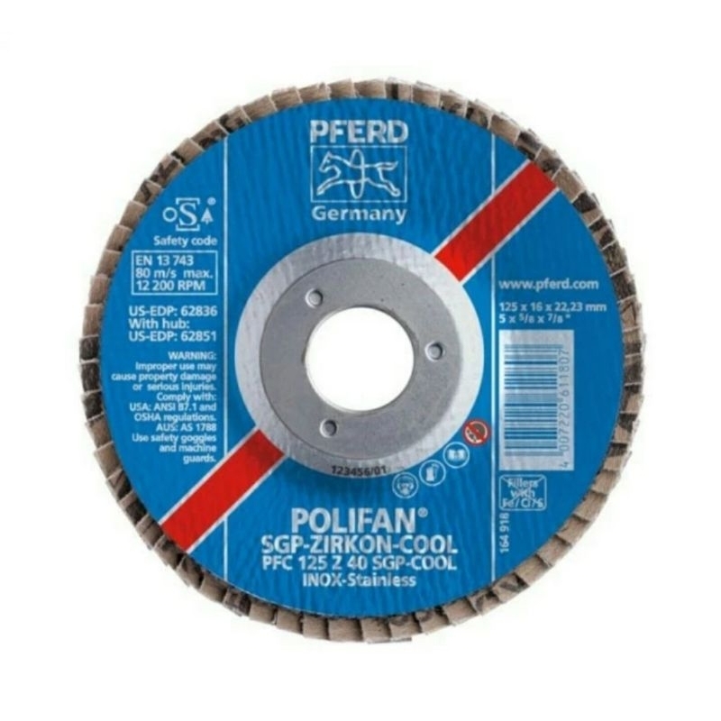 PFERD POLIFAN PFF125Z80SGP-COOL 611883 PF0001916