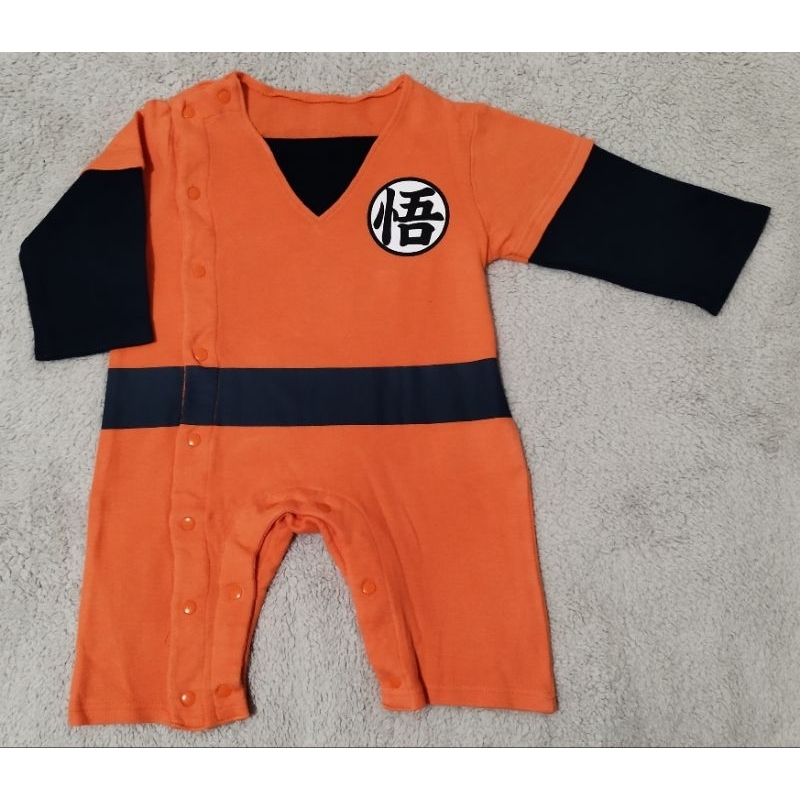 PRELOVED Baju Bayi | Romper Bayi Preloved | Preloved Romper Bayi Karakter Son Goku