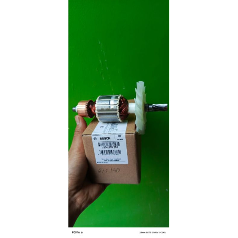 Angker armature bosch gks 140 for mesin serkel circular saw
