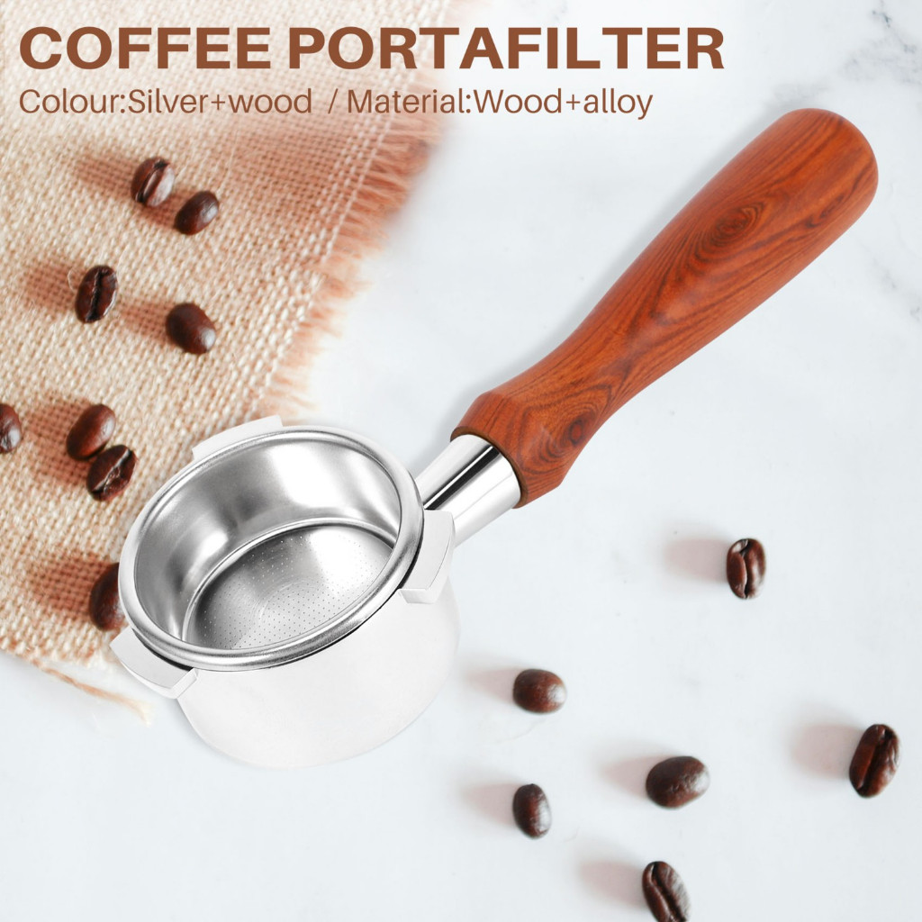 Bottomless Naked Portafilter Delonghi Stainless Steel 51mm iCafilas NP52