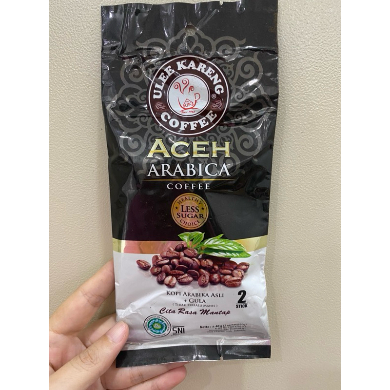 

Kopi Aceh Less Sugar isi 2stik