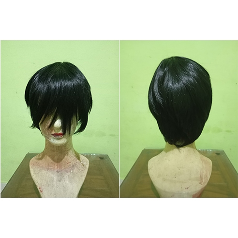 WIG HITAM PENDEK DAILY