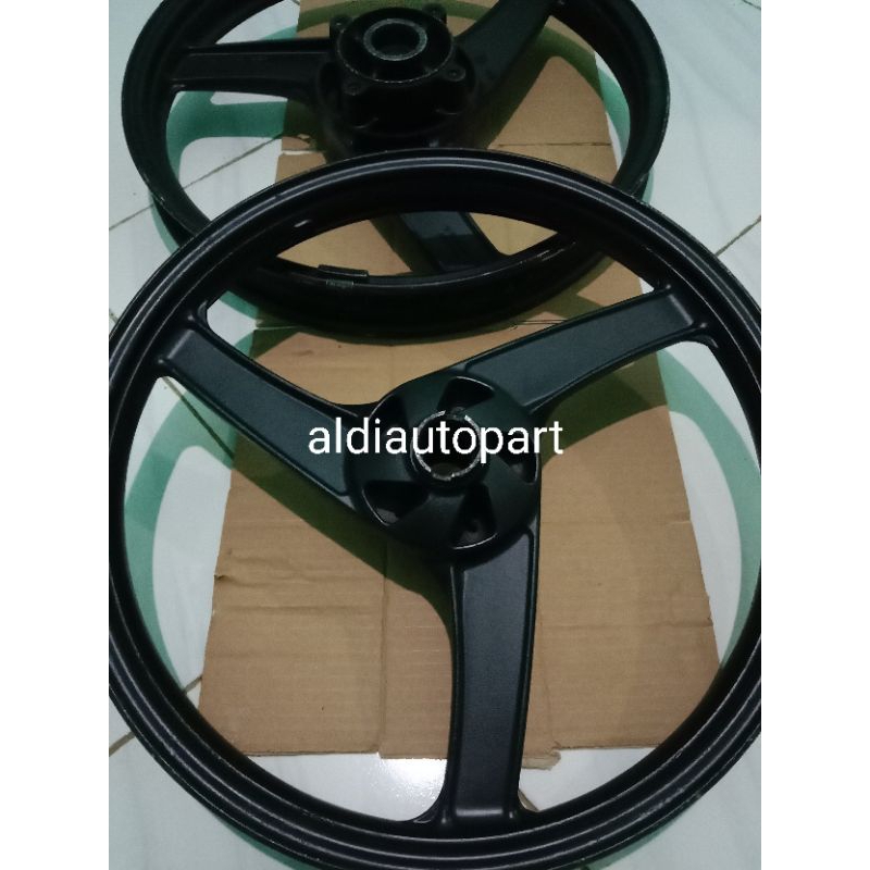 VELG NINJA RR NEW ORIGINAL SATU SET-ORIGINAL CABUTAN