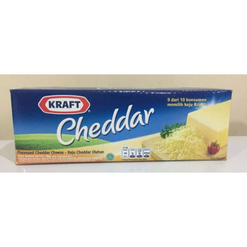 

KEJU KRAFT CHEDDAR 2 KG/KRAFT CHEDDAR 2KG