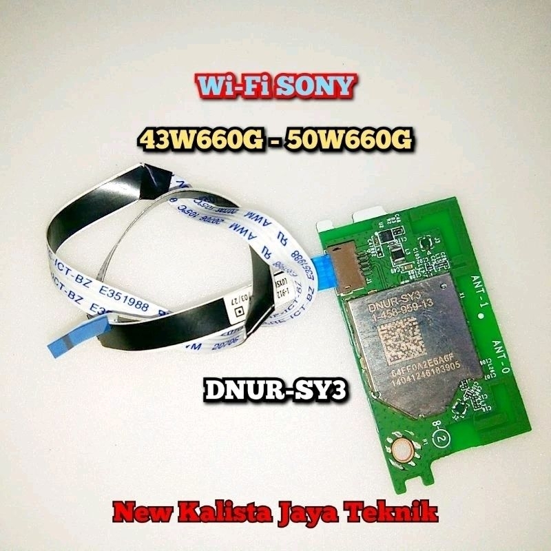 MODULE WI-FI TV SONY KDL 50W660G ORIGINAL WIFI TV 50W660G MODULE SENSOR WI-FI BLUETOOTH TV SONY KDL-